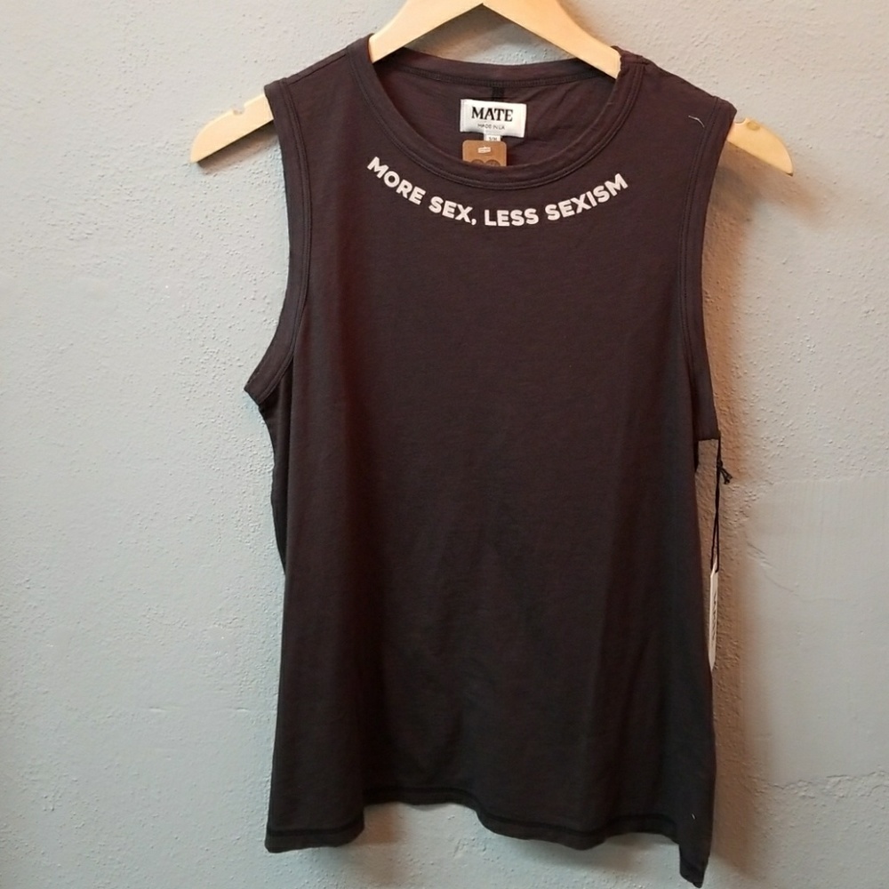 MATE more sex, less sexism tank S